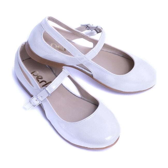 Cut-Out Flats, White