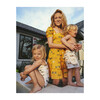 Womens Pomelo Dress, Yellow Dragonfly - Dresses - 3