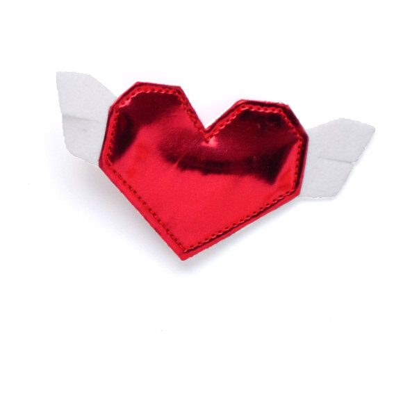 Origami Heart Clip - Hair Accessories - 0