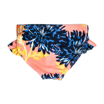 Mini Gemma Girls Ruffle Swim Bottom, Coastal Bloom