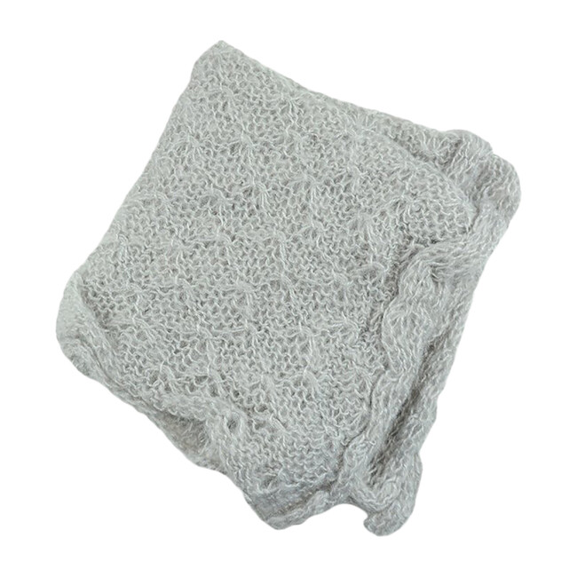 Mohair Wrap, Gray
