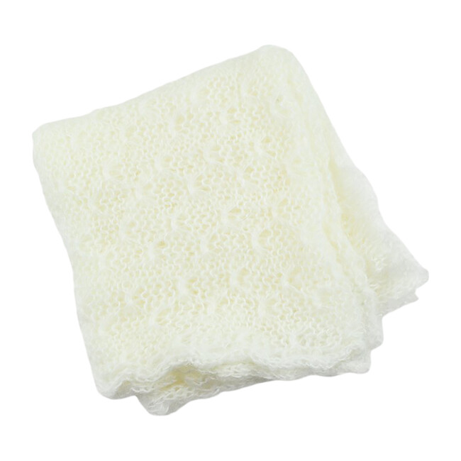 Mohair Wrap, Ivory