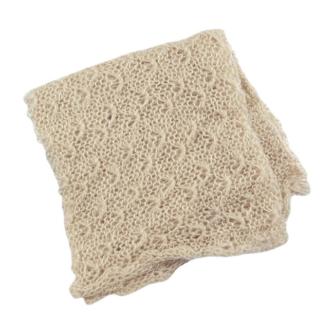 Mohair Wrap, Tan