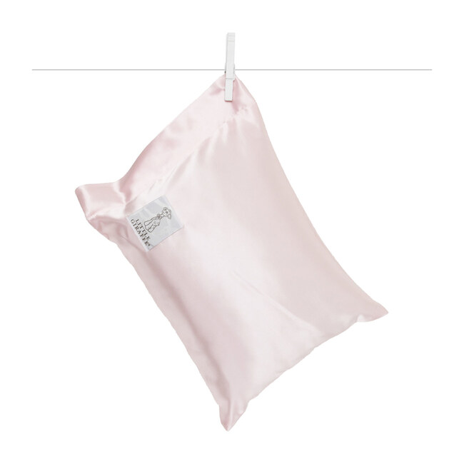Satin Nap Pillow, Pink