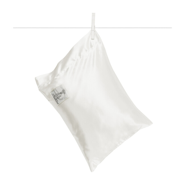 Satin Nap Pillow, Cream