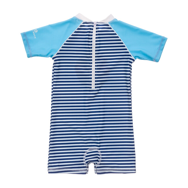 Sunset Stripe Baby Ss Sunsuit