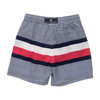 Navy Contrast Stripe Volley Board Short - Swim Trunks - 2