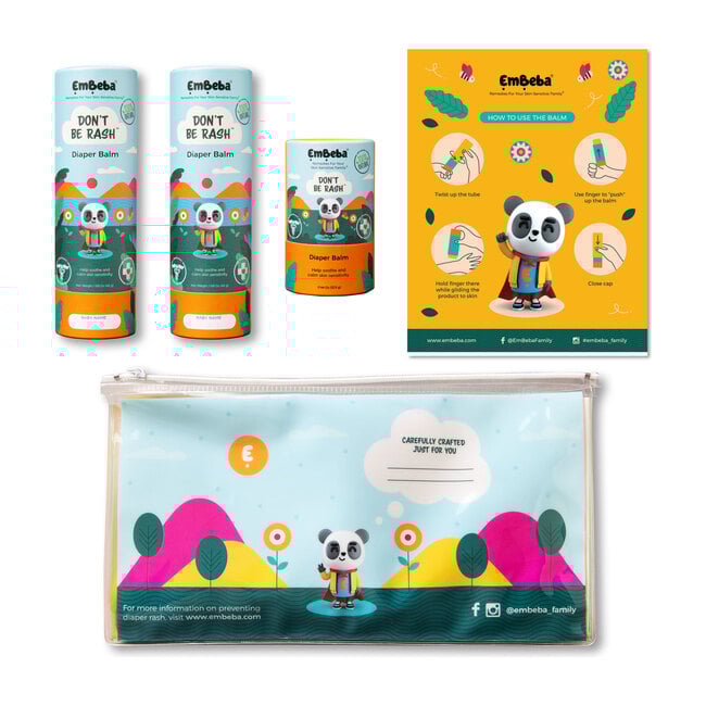 Don't Be Rash Diaper + All Over Balm Bundle - Body Moisturizers - 1