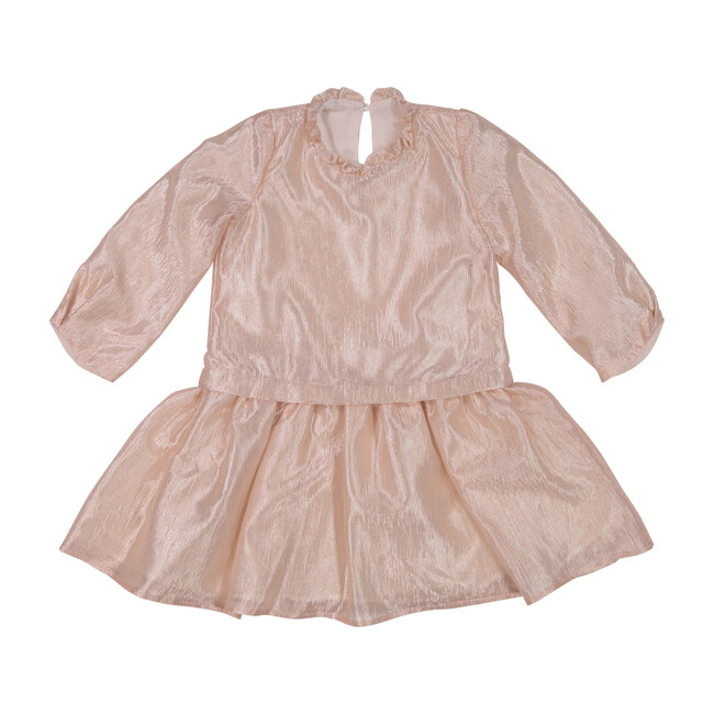 Duo Dress, Glossy Peach - Dresses - 1