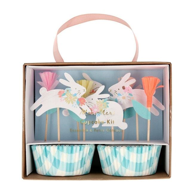 Spring Bunny Cupcake Kit, Multi - Tableware - 1