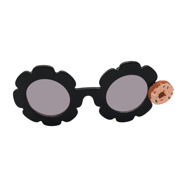 Donut Monogrammable Sunglasses, Black