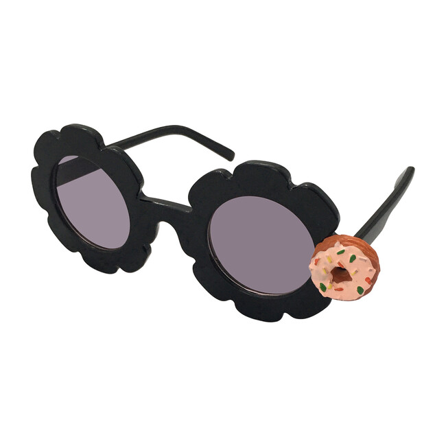 Donut Monogrammable Sunglasses, Black
