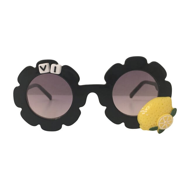 Monogrammable Black Lemon Sunglasses