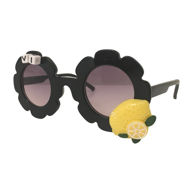 Monogrammable Black Lemon Sunglasses