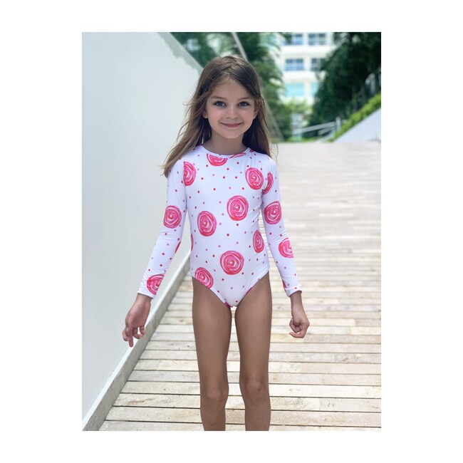 Bella Long Sleeve One Piece, Love Confetti - One Pieces - 2