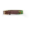 Time For Work Construction Needlepoint Belt, Green - Belts - 3