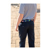 Roar! Dinosaur Needlepoint Belt, Blue - Belts - 8