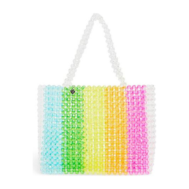 Rainbow Beaded Bag