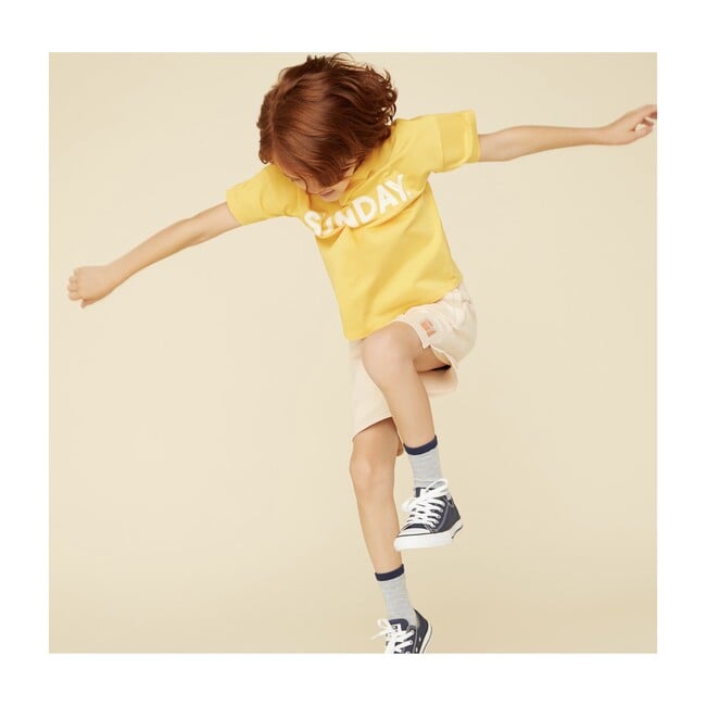 French Terry Shorts, Soft Tan