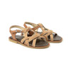 Calf Hair Sandals, Beige - Sandals - 1 - thumbnail