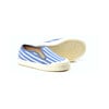 Striped Slip On, Light Blue - Slip Ons - 2