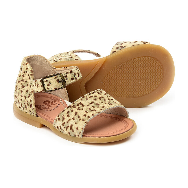 Leopard Print Sandals, Leopard - Sandals - 2