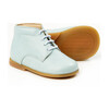 Lace-Up Shoes, Light Blue - Booties - 2