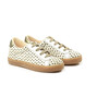 Stars Deail Snakers, White - Sneakers - 1 - thumbnail