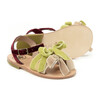 Velvet Sandals, Green - Sandals - 2