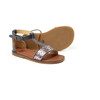 Glittered Sandals, Navy - Sandals - 2 - thumbnail