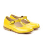 T-Bar Ballerinas, Yellow - Mary Janes - 1 - thumbnail