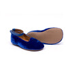 Velvet Slippers, Royal Blue - Slippers - 2