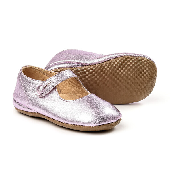 Laminated Slippers, Pink - Slippers - 2