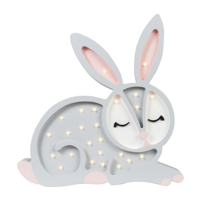 Bunny Lamp, Grey