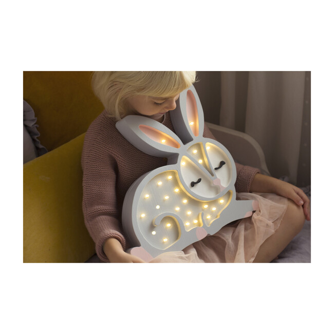 Bunny Lamp, Grey