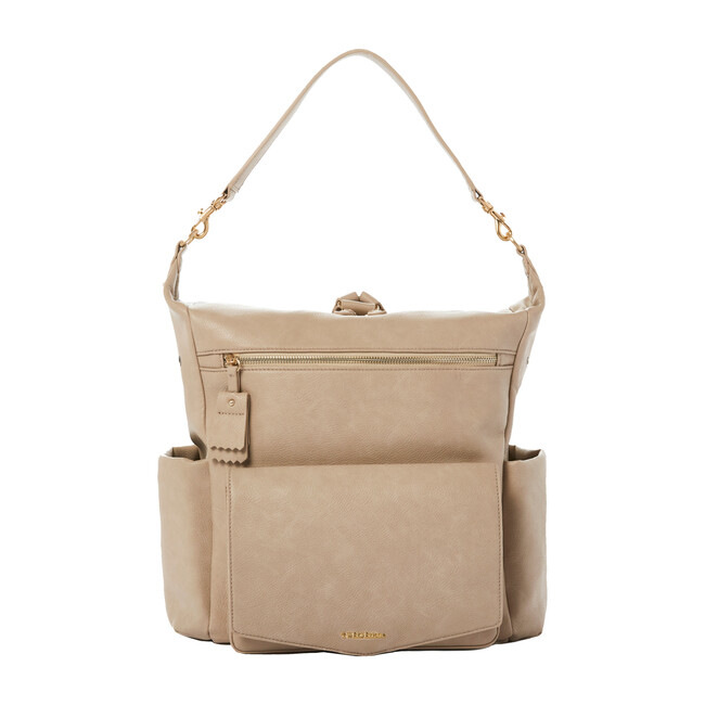 Peek A Boo Hobo Backpack, Latte