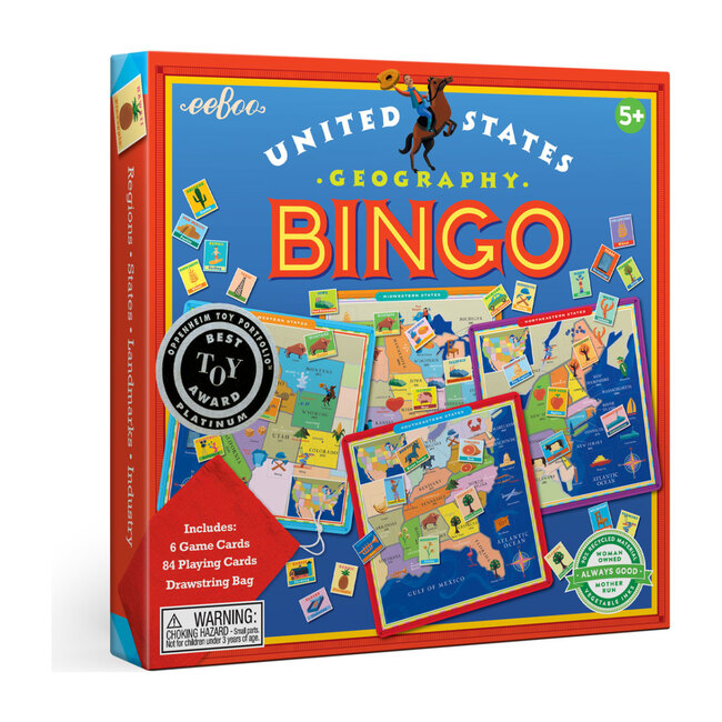 United States Geography Bingo