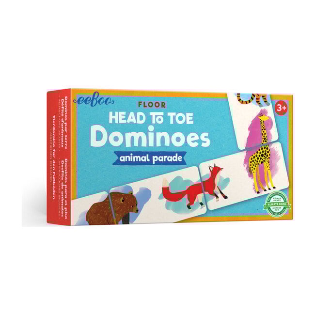 Floor Head to Toe Dominoes Animal Parade