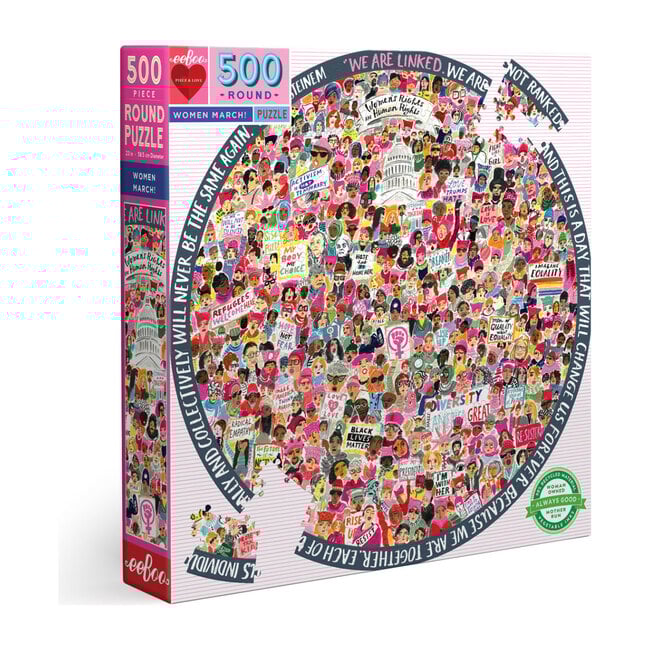 Women March 500 Piece Puzzle - Puzzles - 1