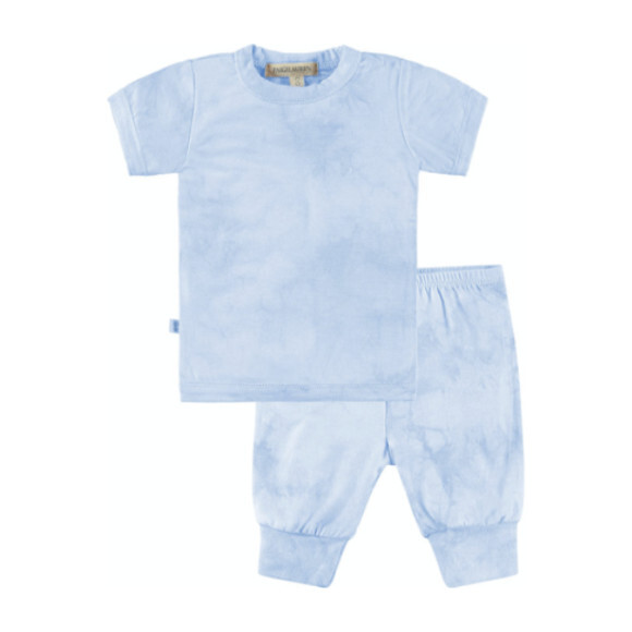 Baby Tie Dye Loungewear Set, Blue