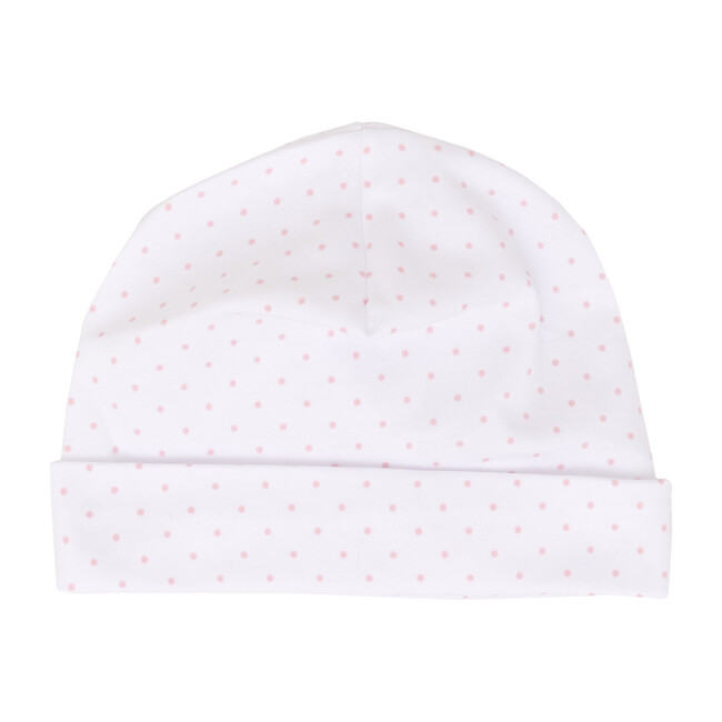 Pink Dot Receiving Hat