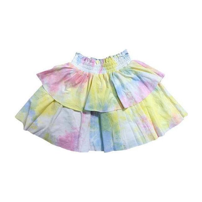 Tiered Skirt, Tie Dye