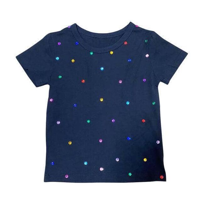Rainbow Gem T-Shirt, Navy
