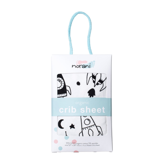 Norani Crib Sheet, Rockets
