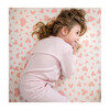 Norani Crib Sheet, Pink Hearts - Crib Sheets - 3