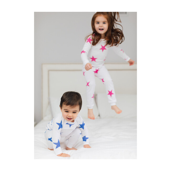 Bold Star Pajamas, Blue