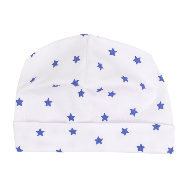 Mini Stars Receiving Hat in Blue