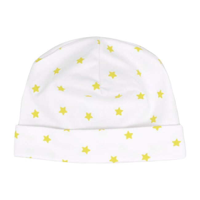 Mini Stars Receiving Hat in Yellow
