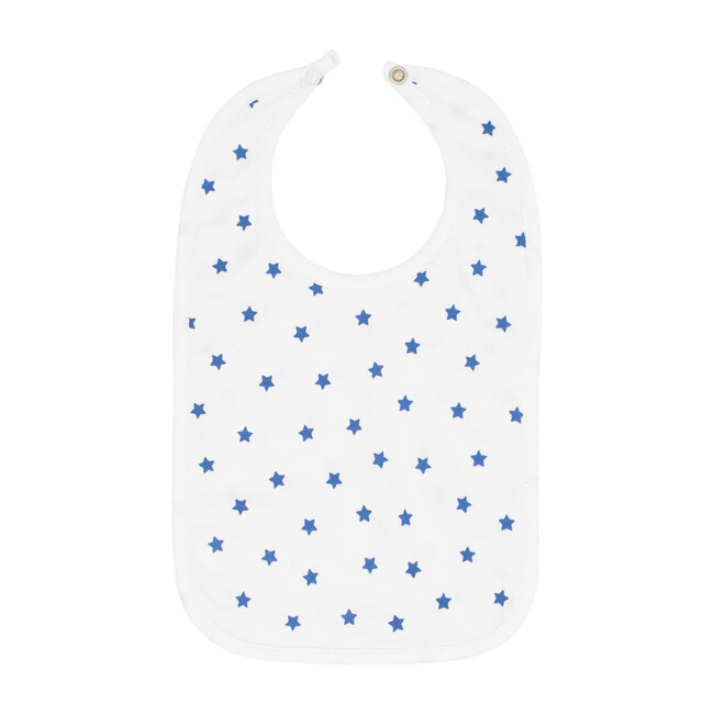 Mini Stars Bib in Blue