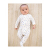 Mini Stars Zipper Romper in Blue - Onesies - 2